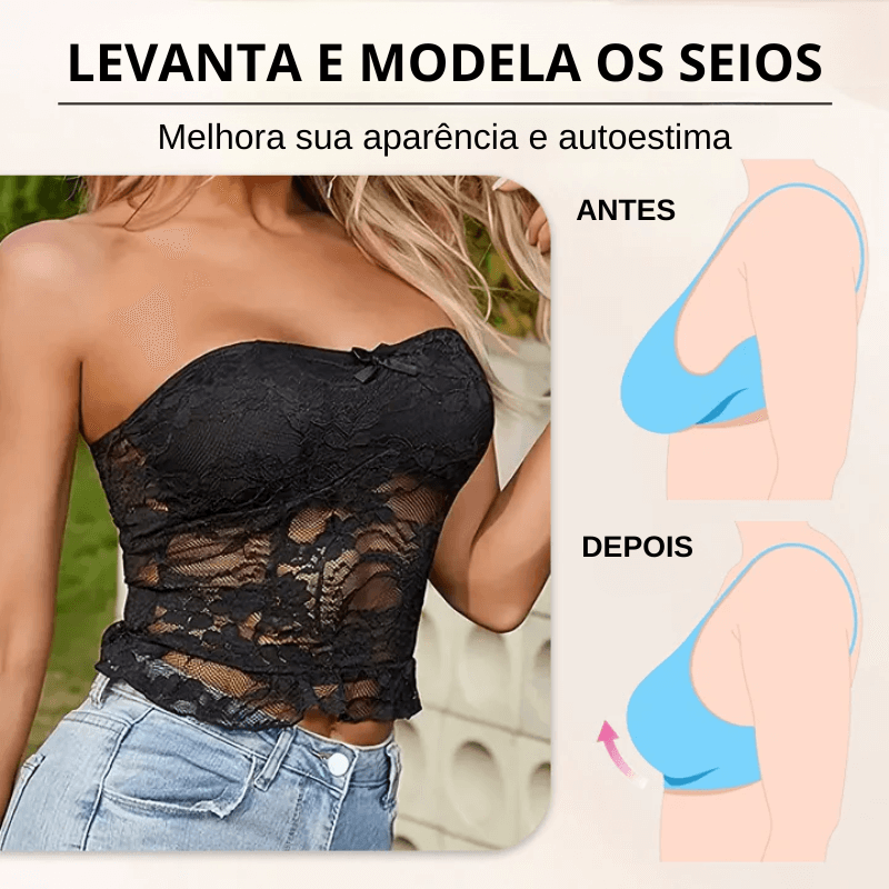 Sutiã Comfort Invisível - Efeito Silicone