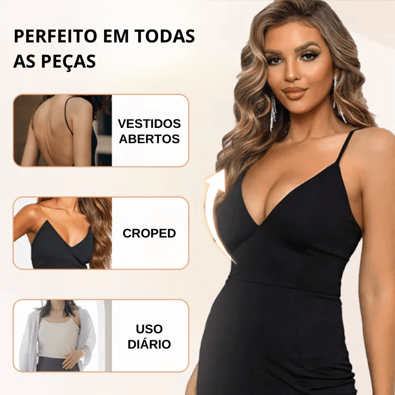 Sutiã Comfort Invisível - Efeito Silicone