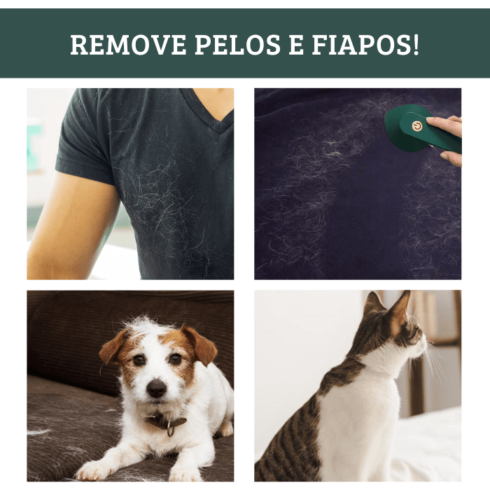 Removedor De Pelos Portátil Easy