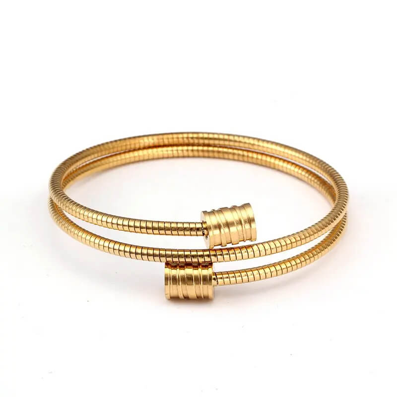 Pulseira Serenity Banhada em Ouro 18K